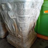 vasi in cemento bianco 