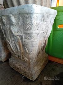 vasi in cemento bianco 