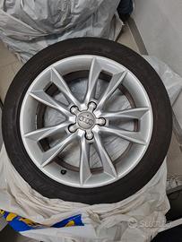 cerchi audi a3 originali 17" + gomme estive Fulda