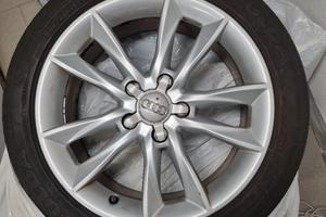 cerchi audi a3 originali 17" + gomme estive Fulda
