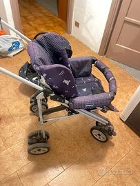 Tris di passeggino  colla e segiolino chicco