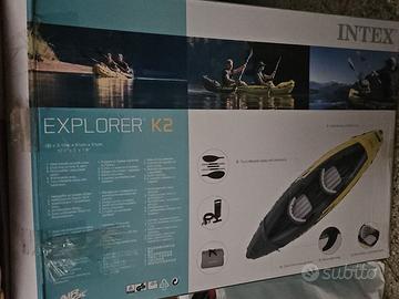 Canoa 2 posti Intex Explorer K2
