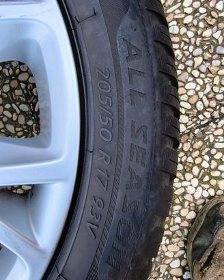 gomme 4 Stagioni Riken 205/50 R17 93V  - DOT 2024