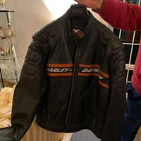 Giubbino in pelle moto Harley Davidson originale