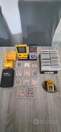  Nintendo Game Boy+14 Giochi+Espositore+Accessori 