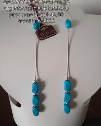 orecchini in argento