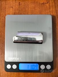 porta accendino in argento 925 