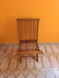 Sedia in legno