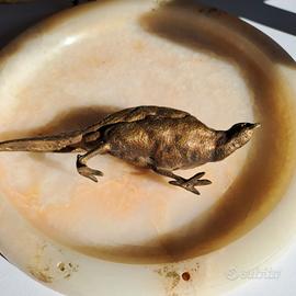 Antichità, oggetto alabastro e bronzo