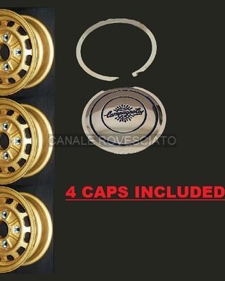 Cerchi campagnolo 6x13 ORO Fulvia Hf 1600 Fanalone