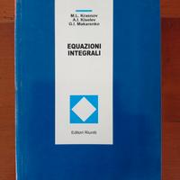 Equazioni integrali - Editori Riuniti (1983)