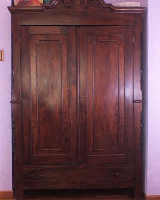 Armadio Grande XIX secolo divisibile Decorato