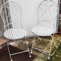 sedie in ferro per giardino 