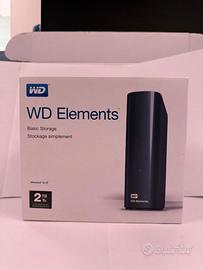 DISCO USB WD ELEMENTS 2TB