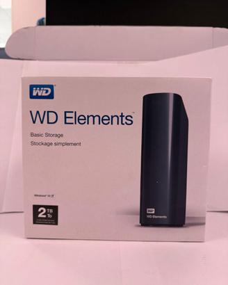 DISCO USB WD ELEMENTS 2TB