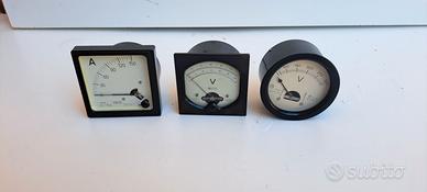 Strumenti di Misura Analogici Vintage (Amperometro