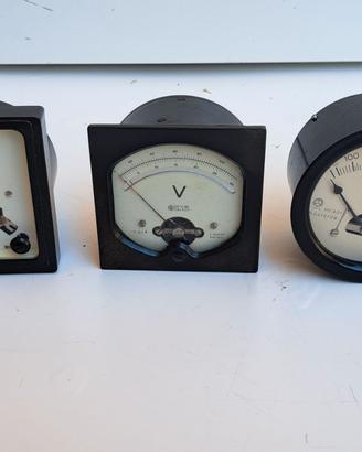 Strumenti di Misura Analogici Vintage (Amperometro