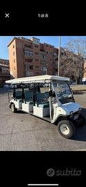 Golf cart elettrico melex omologato 8 posti