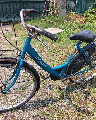 BICI DA CITTA Portapacchi + Cestino