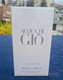 Profumo Acqua di Gio' nuovo 200 ML