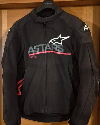 Giacca SMX WP Nero Rosso ALPINESTARS