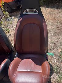 Sedili 500 abarth color tabacco