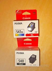Cartucce Canon PIXA 540 BLACK +541 XL COLOR