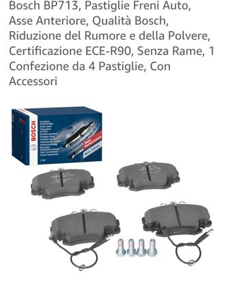 pastiglie freni bosch