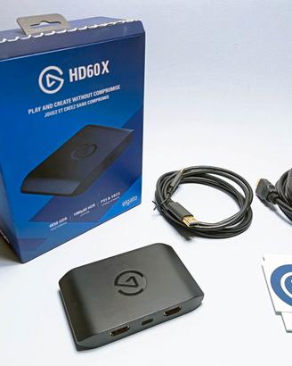 Scheda di acquisizione 4K/HDR Elgato HD60 X 