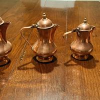 4 bricchetti in rame