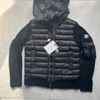 Maglione zip nero Moncler M