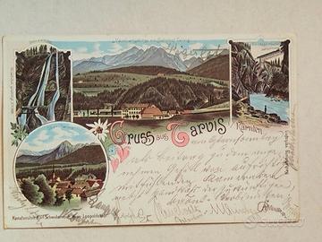 Cartolina "Gruss aus Tarvis" - 1903