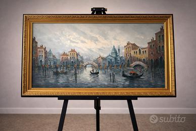 Maestoso dipinto originale olio su tela A. DE VITY