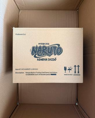 Naruto mythos Konoha Shido 2nd Ed Case Sigillato