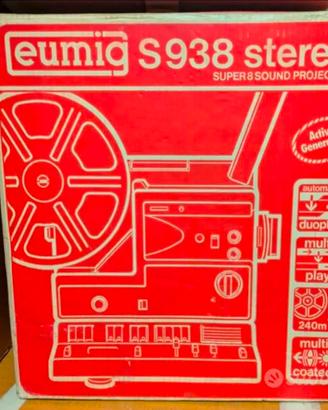 proiettore super 8 Eumig S938 stereo