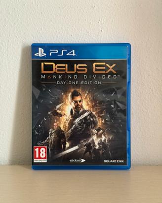 Deus Ex Mankind Divided Day One Edition PS4