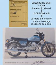 Moto Guzzi V35 immatricolazione 1980