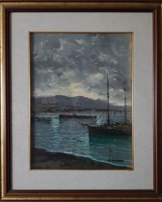 Coppia di Quadri Dipinti a Olio vintage