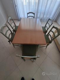 tavolo e sedie Scavolini 