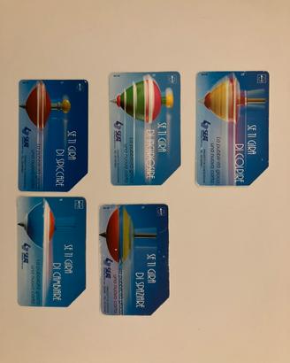 Lotto schede Telefoniche Italiane ed Estere