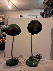 Lampade da tavolo vintage verdi
