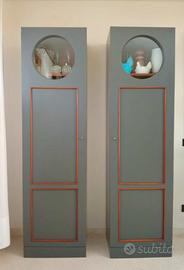 Credenza, libreria a colonna_ 2 mobili artigianali