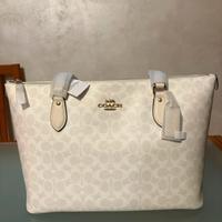 borsa coach bianca