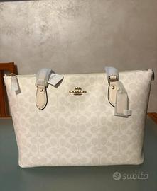 borsa coach bianca