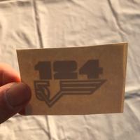 Decal originale 124 5V della moto GILERA 124 5V