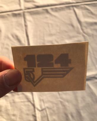 Decal originale 124 5V della moto GILERA 124 5V