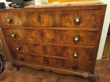 cassettiera  anni 50