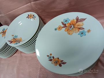 servizio piatti da 12 con zuppiera Richard Ginori