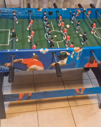 Calcio balilla / Biliardino 120x60 H80 cm 