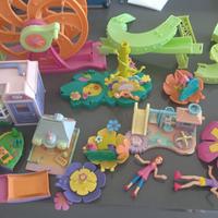 lotto stock action figure giochi polly pocket blue